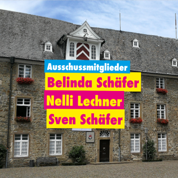 Das sind die Ausschussmitglieder